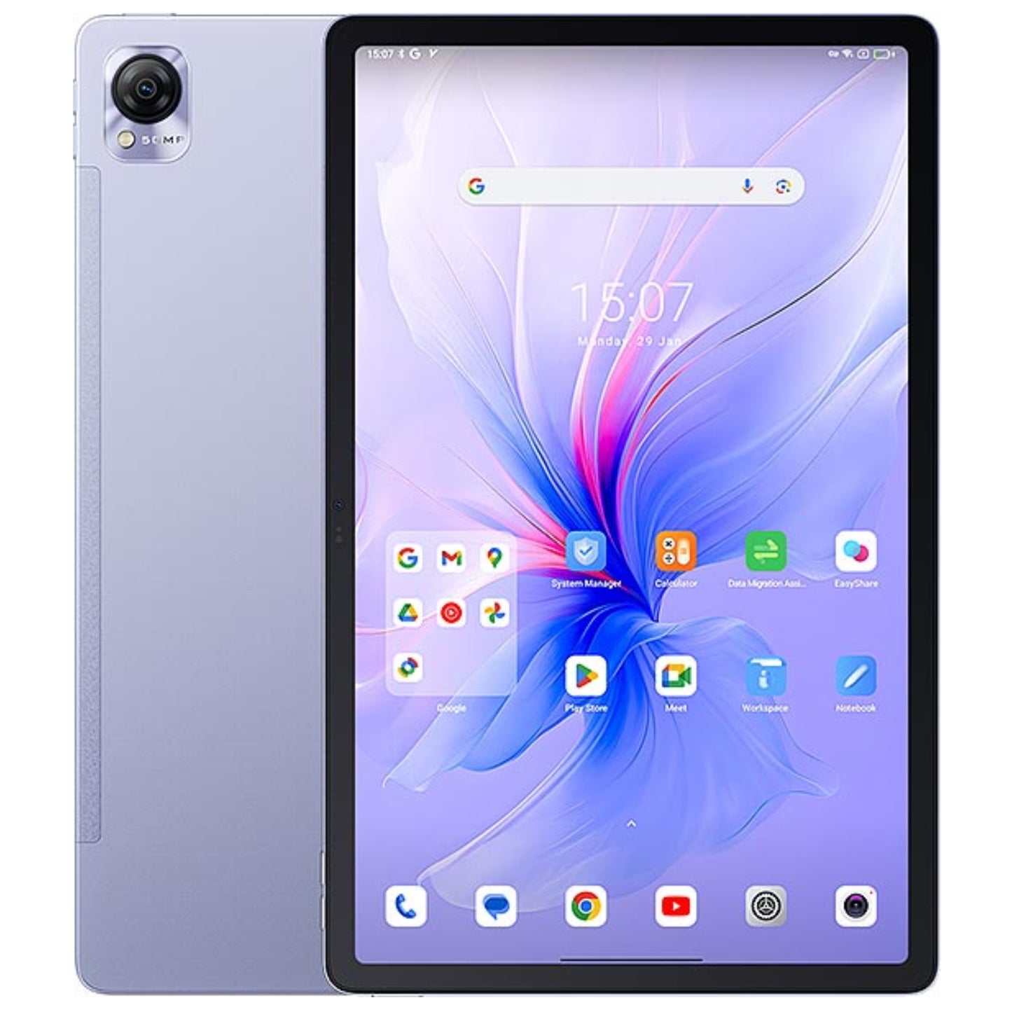 Tablette Blackview Mega 1 Neuve - 11'5 Pouces - 24 GB - 256 GB - Avec Stylet + Fourreau - 8800Mah