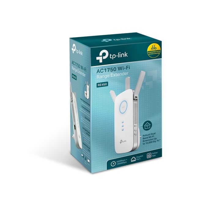 Répéteur TP-Link WiFi RE450 / Point D'accès WiFi 5 Bi-bande (AC1750 Mbps)