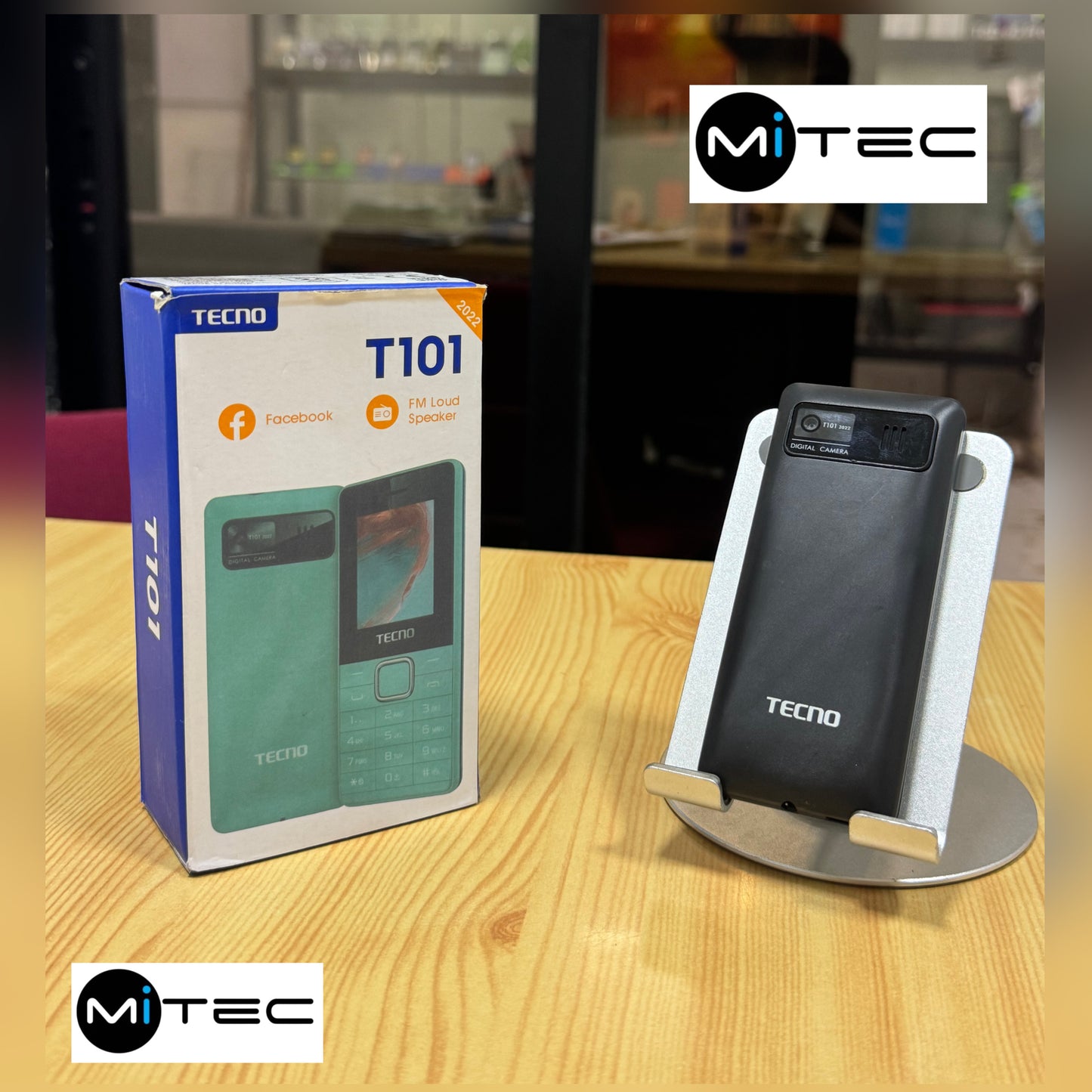 Bescla Tecno T101 Neuf - Dual Sim  - Avec Facebook - 1000mah - Avec Caméra - Stylish design