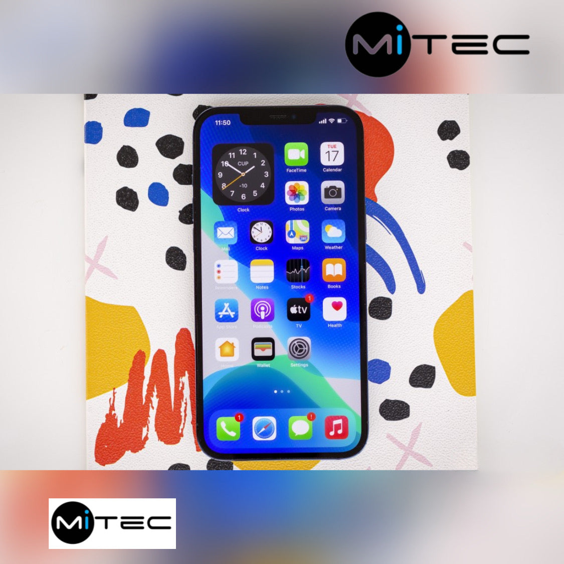 iPhone 12 Pro Max Quasi Neuf - 128 GB + Chargeur + Antichoc + Fourreau