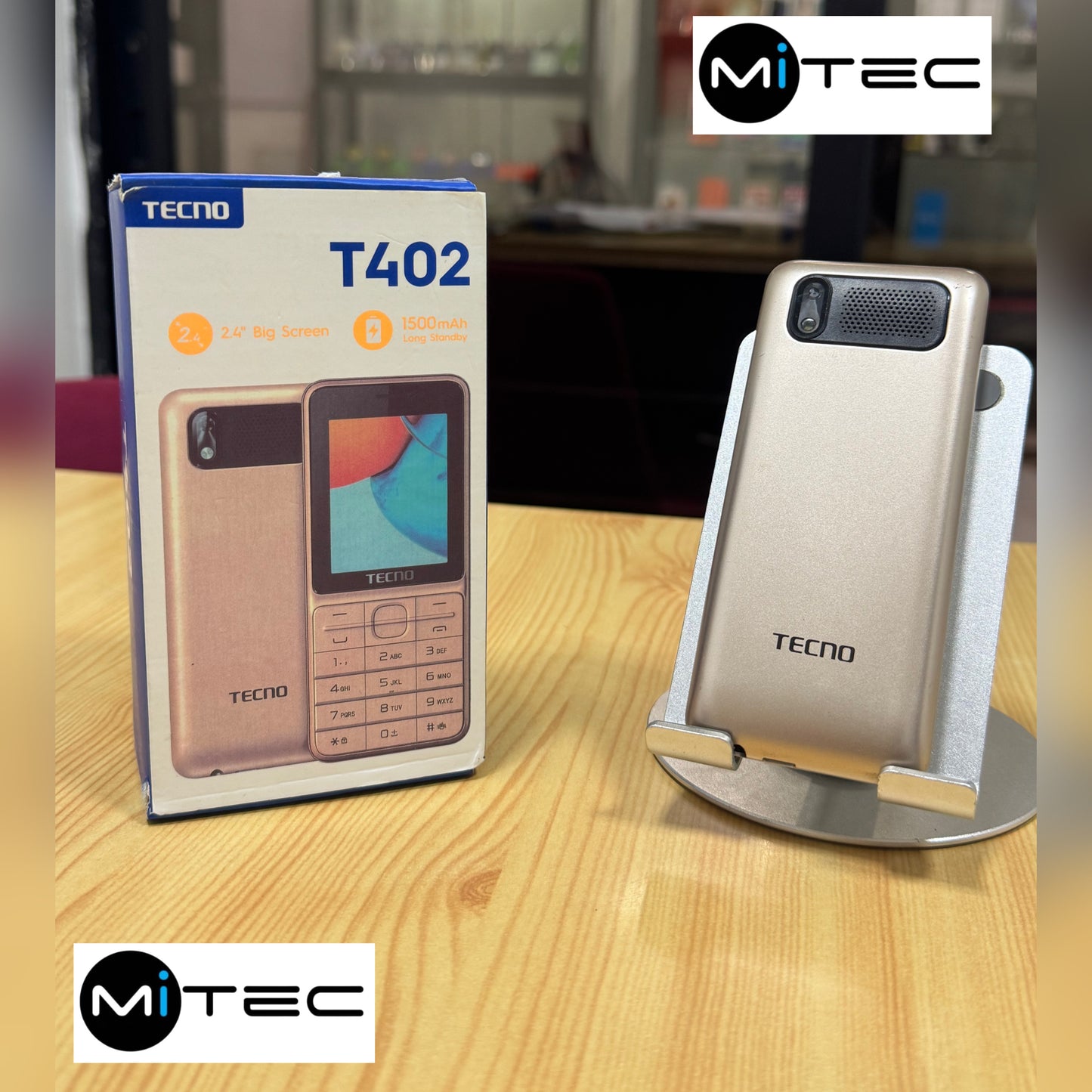 Bescla Tecno T402 Neuf - Triple Sim  - Avec Facebook - 1500mah - Avec Caméra -