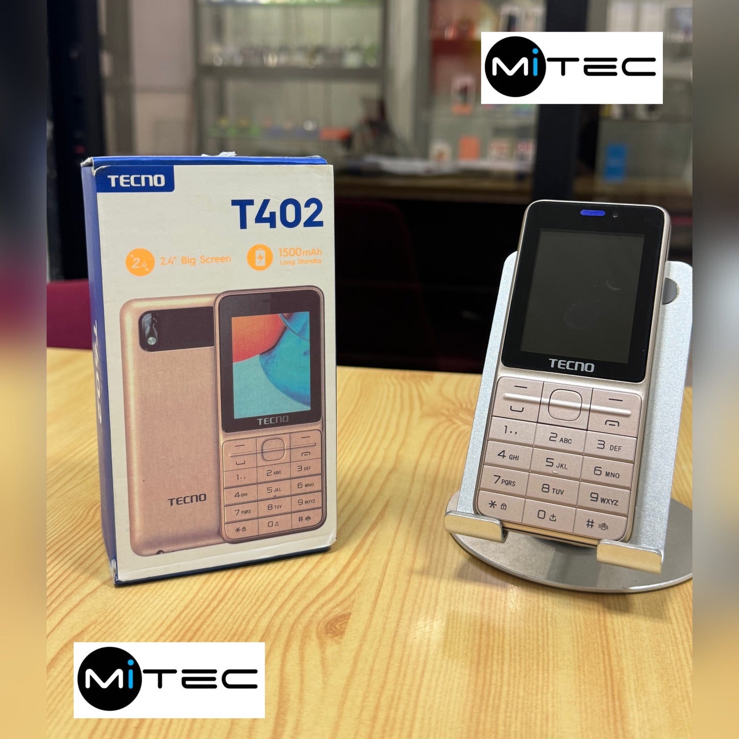Bescla Tecno T402 Neuf - Triple Sim  - Avec Facebook - 1500mah - Avec Caméra -