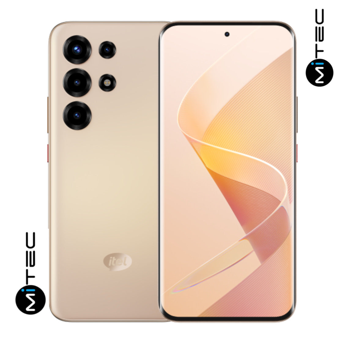 Itel S26 Ultra Neuf - Écran AMOLED Incurvé - Avec iA - 16 GB - 256 GB - 6000Mah - 50 Mpx