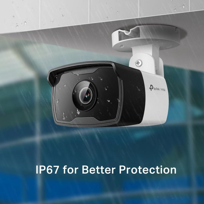 Caméra de surveillance TP-Link - réseau VIGI 4MP Outdoor IR Bullet - 4mm - C340I - Onvif - 4K - POE - TPlink - NVR - IR