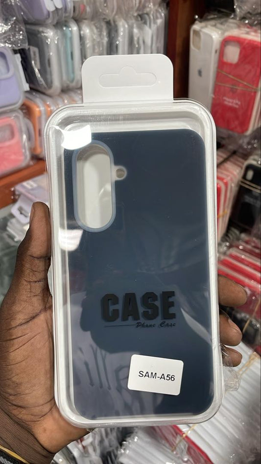 Étui Fourreau Coque Bleu foncé Pour Samsung A56
