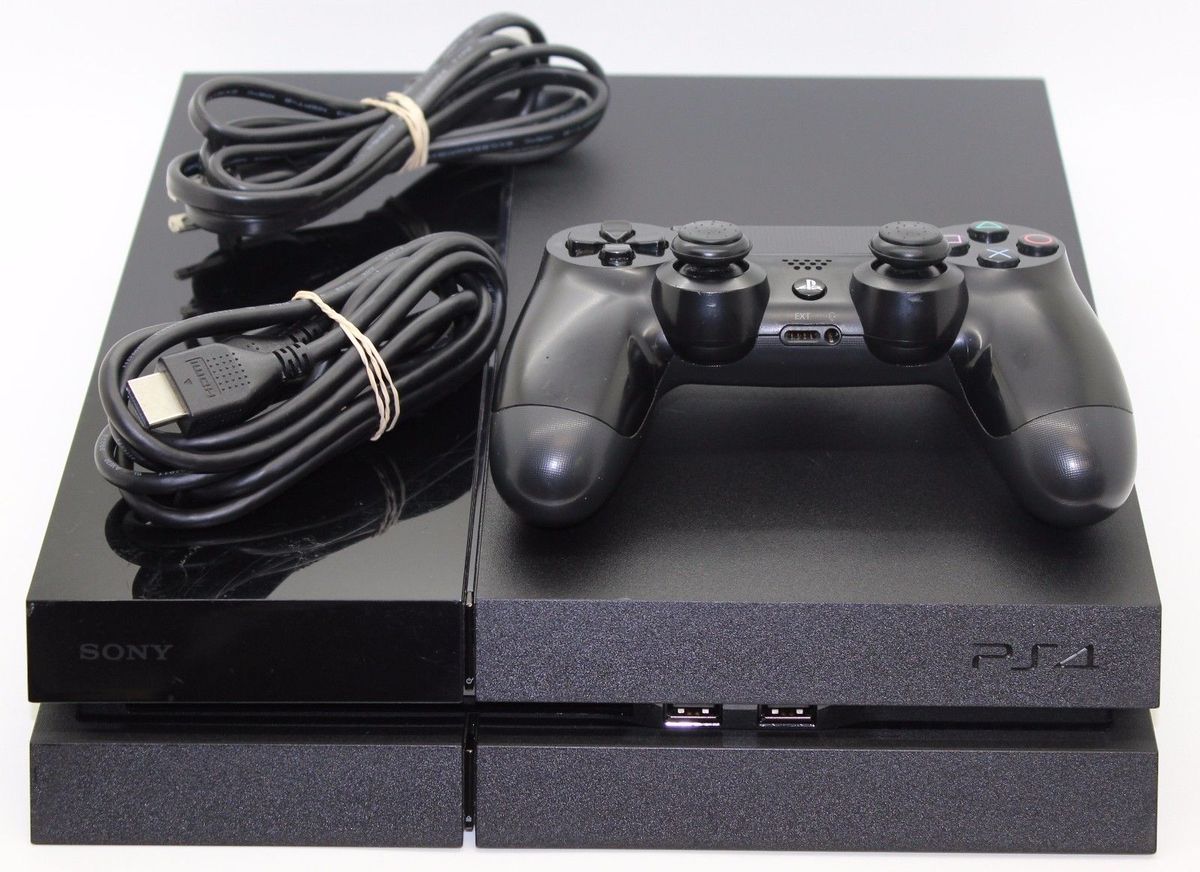 Sony Playstation PS4 Fat Craquée - 500 GB - 10 Jeux installé + Une Manette – Quasi Neuf