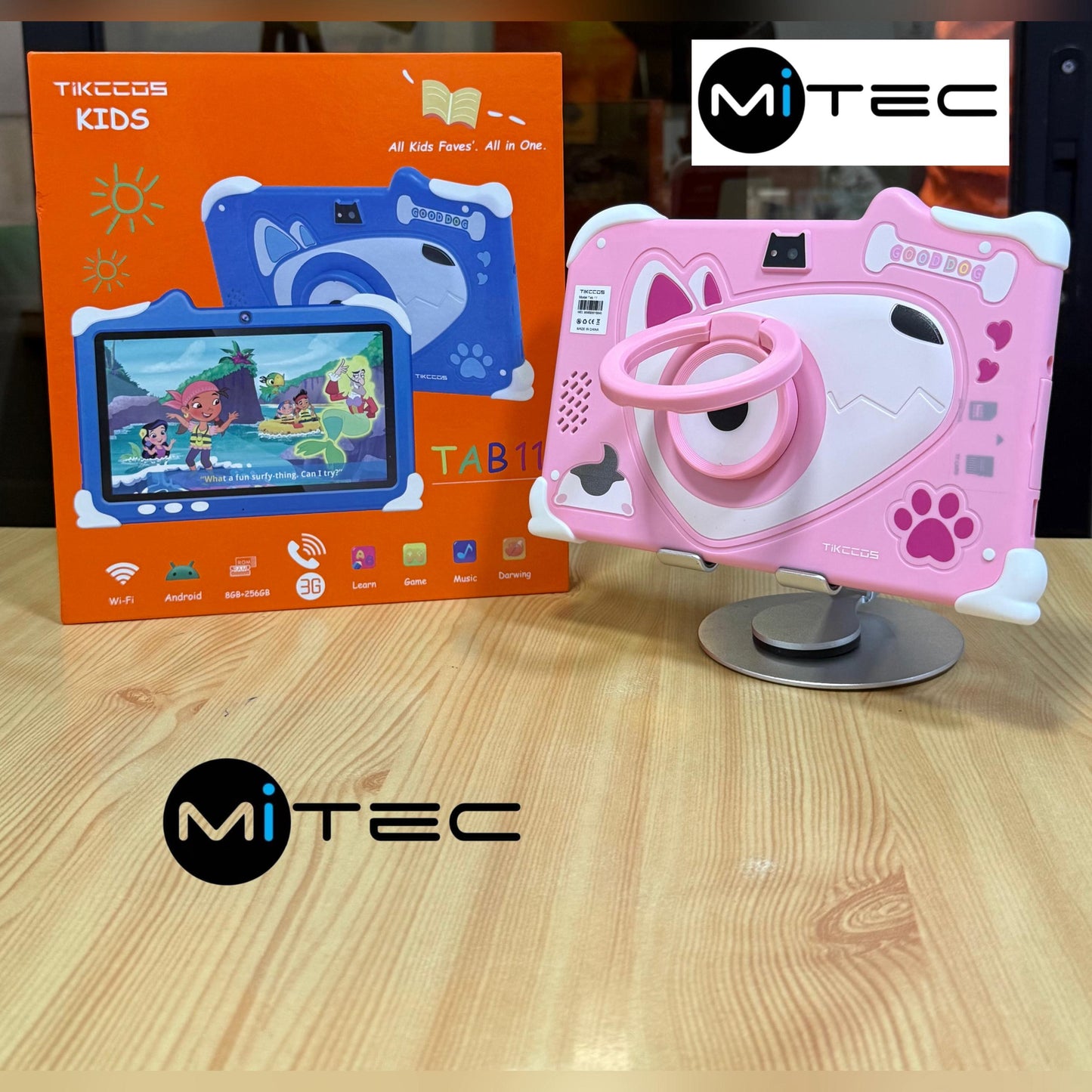 Tablette Educative Tikccos Kids Tab 11 - 4 GB - 128 GB - Avec Puce