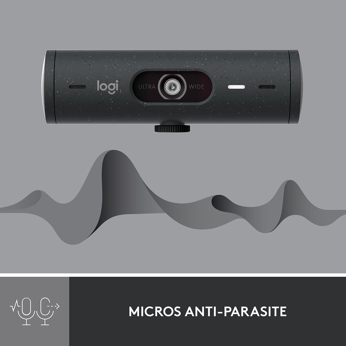 Webcam Logitech Brio 500 Full HD 1080p Neuve