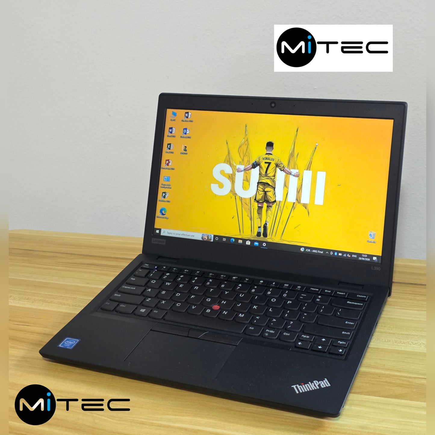 Pc Lenovo L390 - 4 GB - 128 GB - 13'3 Pouces - Pack Office + Sac + Clé USB + Souris Offert