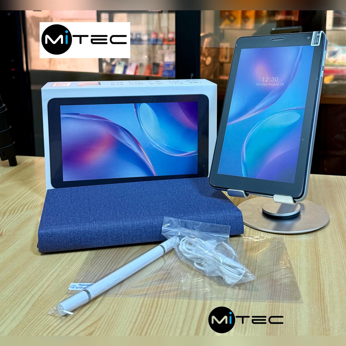 Tablette Éducative Discover P100 Neuve - 4 GB - 128 GB + Coque Avec Clavier - Avec Puce - Avec Stylet