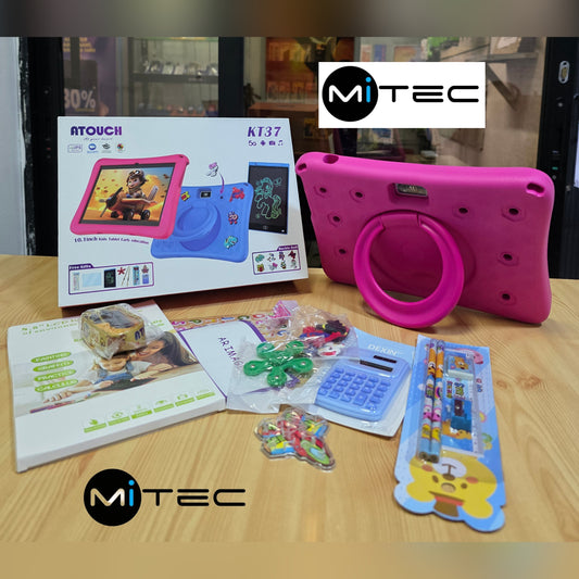 Tablette Educative Atouch KT37 Neuve - 4 GB - 128 GB - Avec Puce - 10'1 Pouces - Avec Gadget