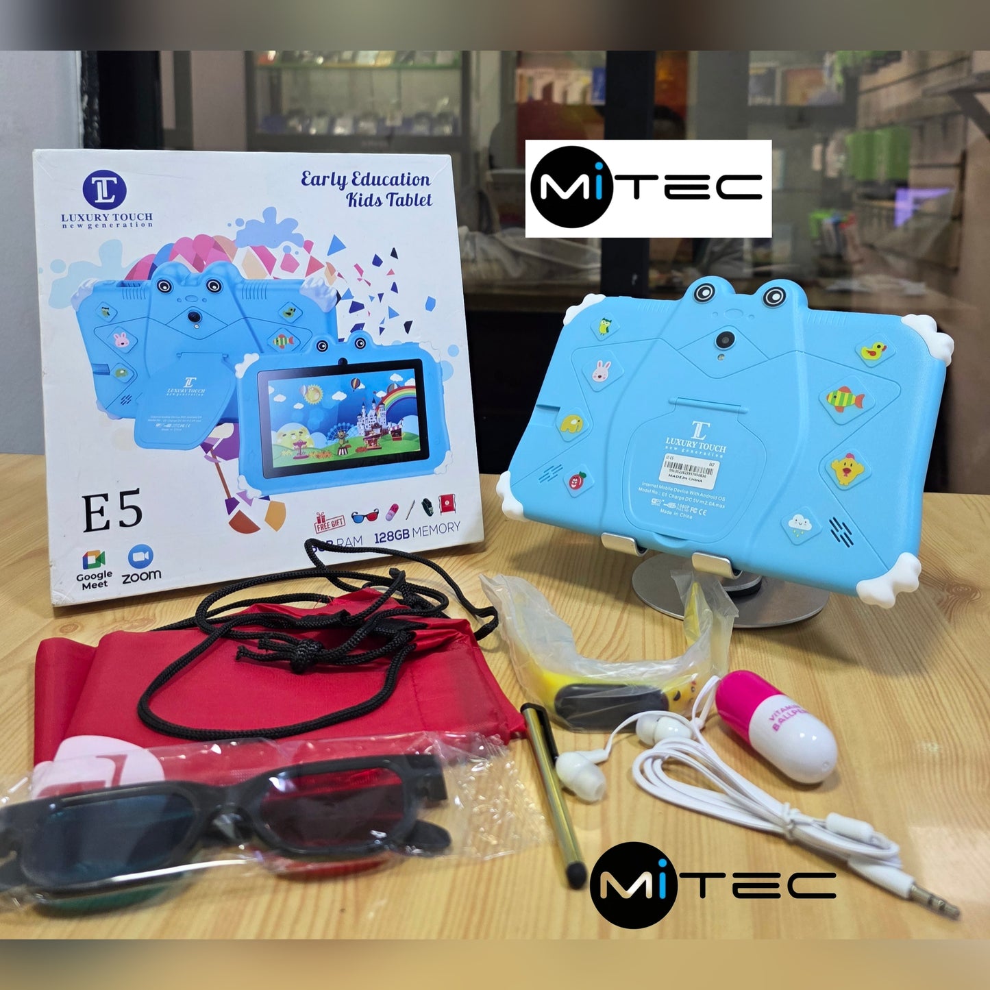 Tablette Éducative Luxury Touch E5 - 4 GB - 128 GB - 7 Pouces - Avec Gadget