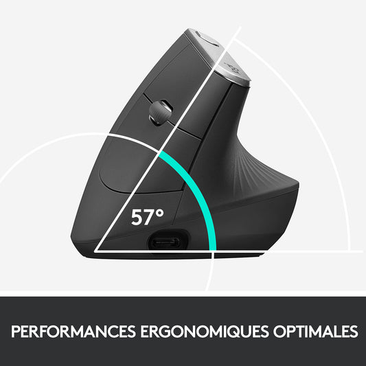 Logitech MX Vertical – Souris Ergonomique Sans Fil Neuve