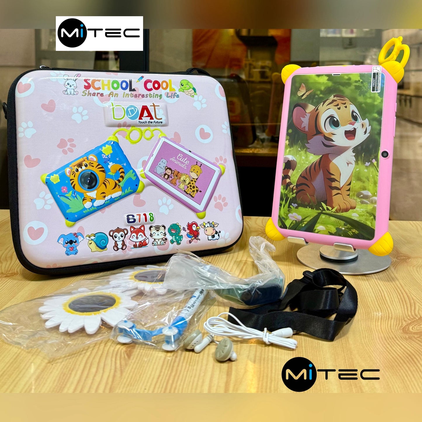 Tablette Éducative Boat B718 - 4 GB - 128 GB - Avec Puce -7 Pouces - Avec Gadget