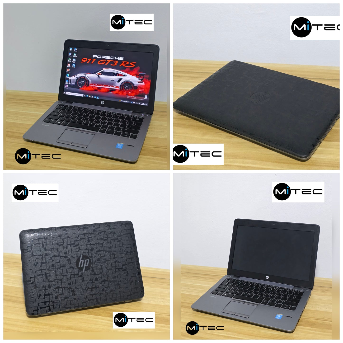 Pc Hp EliteBook 820 G2 Core i7 - 8 GB - 128 GB Ssd - 12'5 Pouces - Clavier Rétro éclairé - Pack Office + Sac + Clé USB + Souris Offert