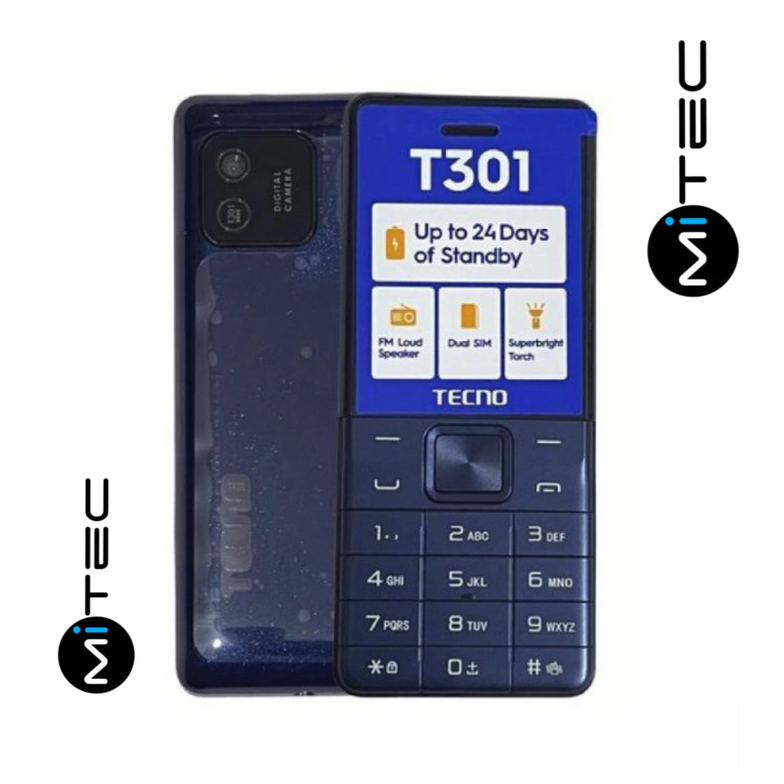 Bescla Tecno T301 Neuf Dual Sim - Avec Caméra - Radio -1150Mah