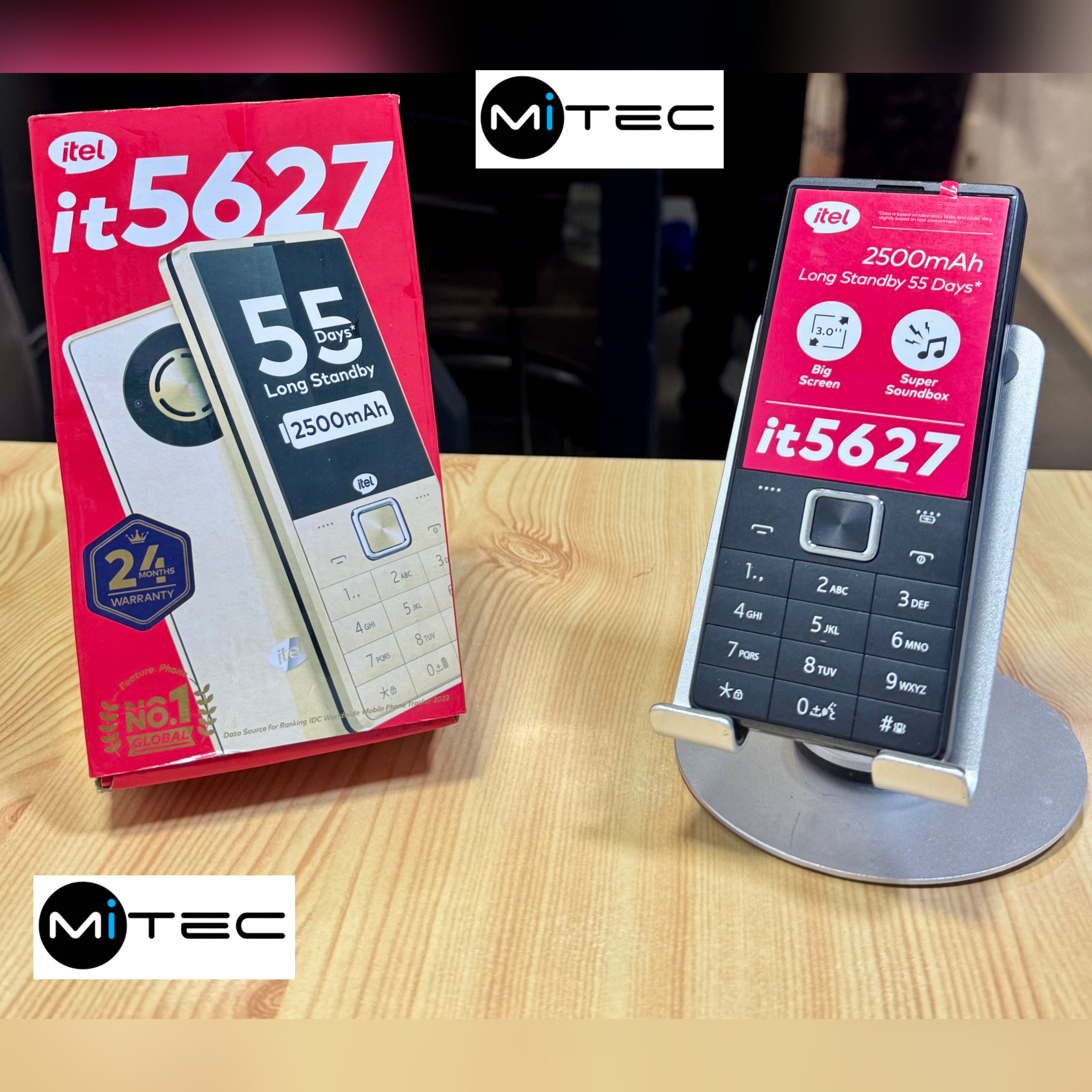 Bescla Itel 5627 Neuf - Triple Sim  - Avec Opera Mini - Grande Taille - 2500mah