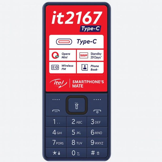 Bescla Itel It 2167 - 1.77 Pouces - 2 Carte Sim - 1000mAh