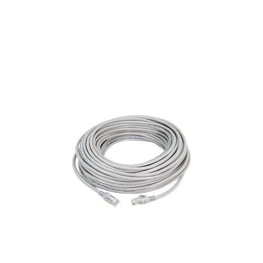 Câble Réseau FTP - Blindé Et Serti- 15m - Cat 6 - Gris