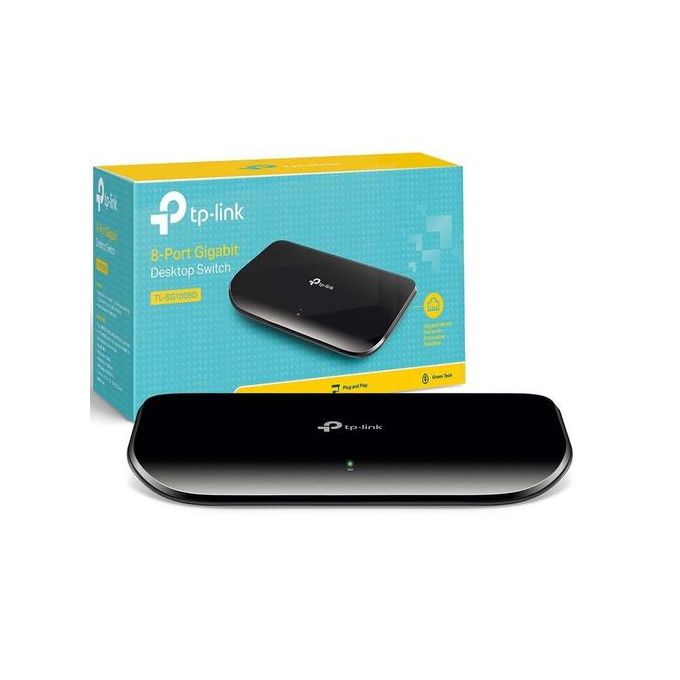 TP Link SWITCH TP LINK GIGABIT TL-SG1008 8 Ports