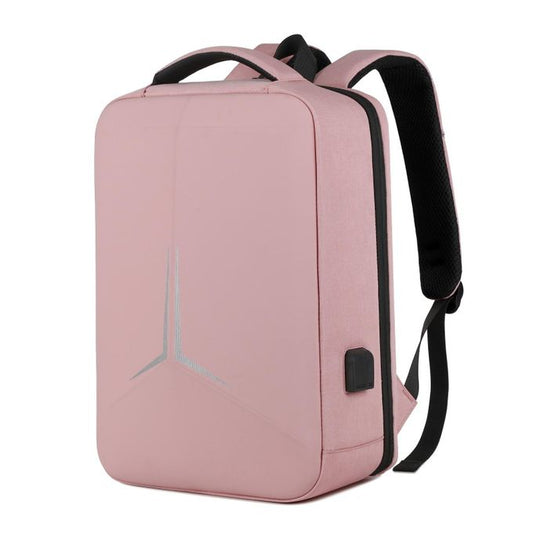 Sac à dos Antho - Neuf - pour PC portable 15.6 Pouces  Avec Code Pin + Port USB - Rose