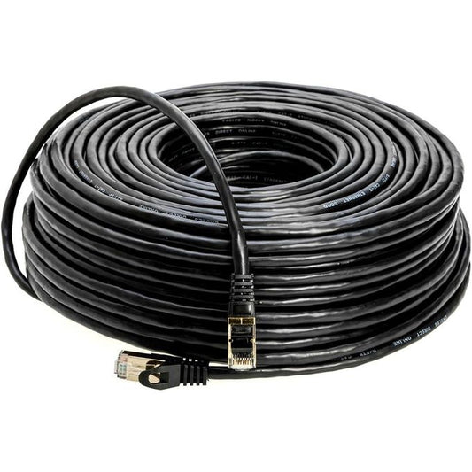 Câble Réseaux FTP Cat6 - 30M - 30 Mètres - Noir