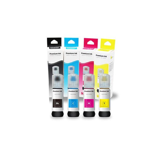 Kit Recharge D'Encre 4 Couleurs 70ML Pour Epson L3250 - Noir/Rouge/Jaune/Bleu