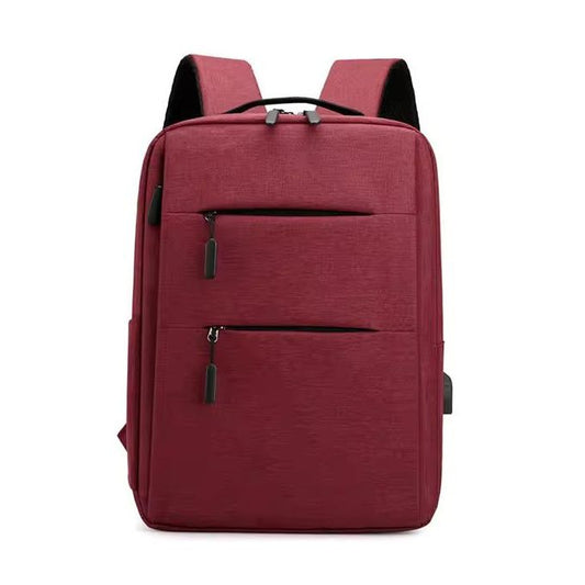 Sac à Dos ANTHO - Neuf - 15.6 Pouces - Pour pc Portable - Avec Port USB  - Model 2126 - Rouge