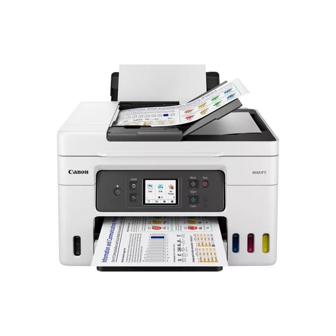 Canon Imprimante à réservoir Maxify GX4040 - Impression - Photocopie - Scanner - Fax - Wifi - Ethernet - RJ-45 - Megatank - Multifonction À Réservoirs Rechargeables