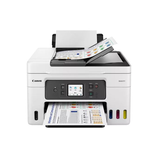 Canon Imprimante à réservoir Maxify GX4040 - Impression - Photocopie - Scanner - Fax - Wifi - Ethernet - RJ-45 - Megatank - Multifonction À Réservoirs Rechargeables