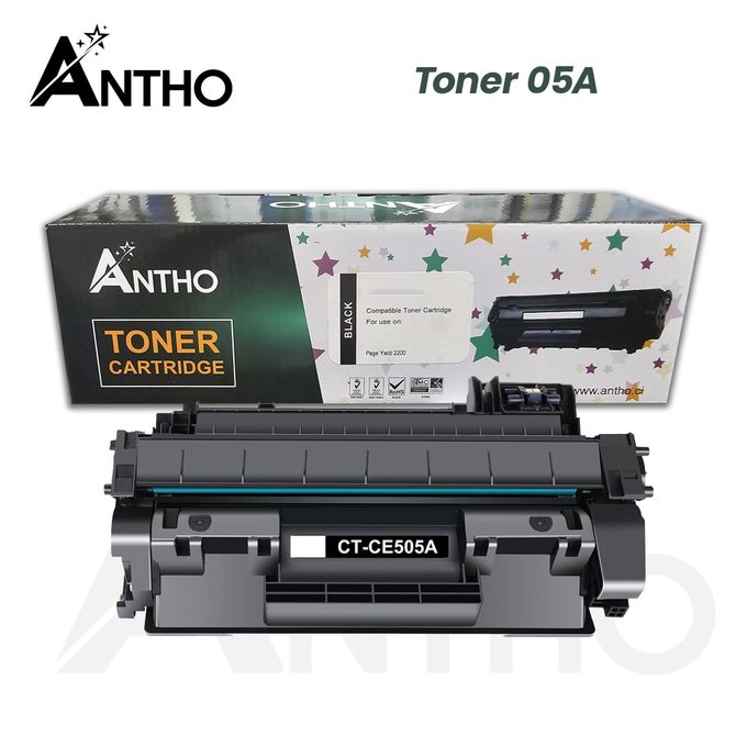 Toner compatible 05A ANTHO  - CE505A - Ant - Noir