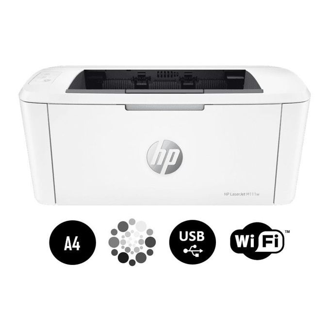 Imprimante HP LaserJet M111w - Impression uniquement - Noir uniquement - Wifi - USB