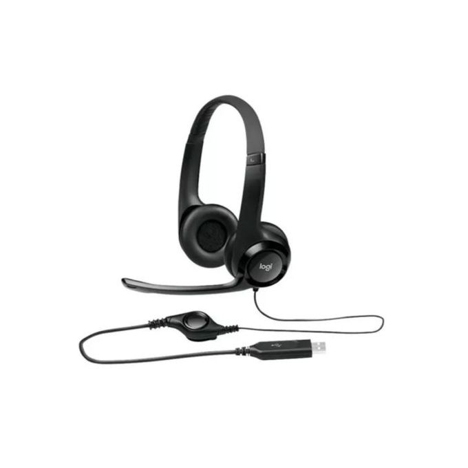 Logitech Casque USB Logitech H390 Avec Microphone Antibruit