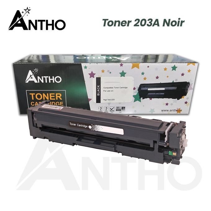 Toner compatible 203A Noir ANTHO  - CF540A - Ant - Noir