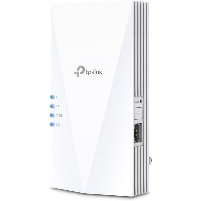 Répéteur TP-Link - WiFi 6 RE500X, Amplificateur Puissant AX1500 Mbps, Port Ethernet Gigabit, Couvre jusqu'à 100 m²