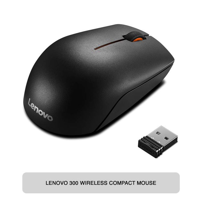 Lenovo Souris Sans Fil Lenovo 300 / L300 - Noir
