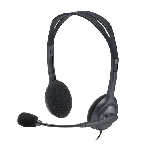 Logitech Casque Logitech H111 - Auxiliaire - Micro - H 111