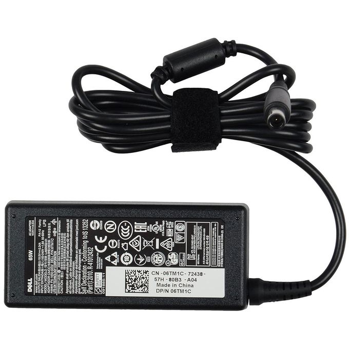 Chargeur Dell -Neuf - Original - (Gros Bout bout ) Noir 19,5 V- Noir