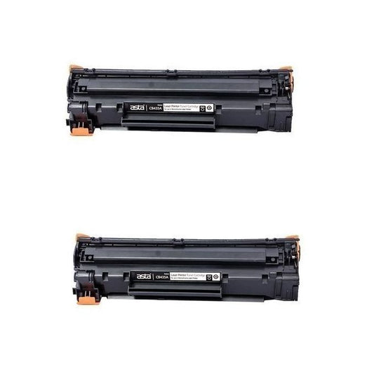 Lot De 2 Cartouches Compatibles Toner 78A (78A/C728) - PTH-278A - Noir