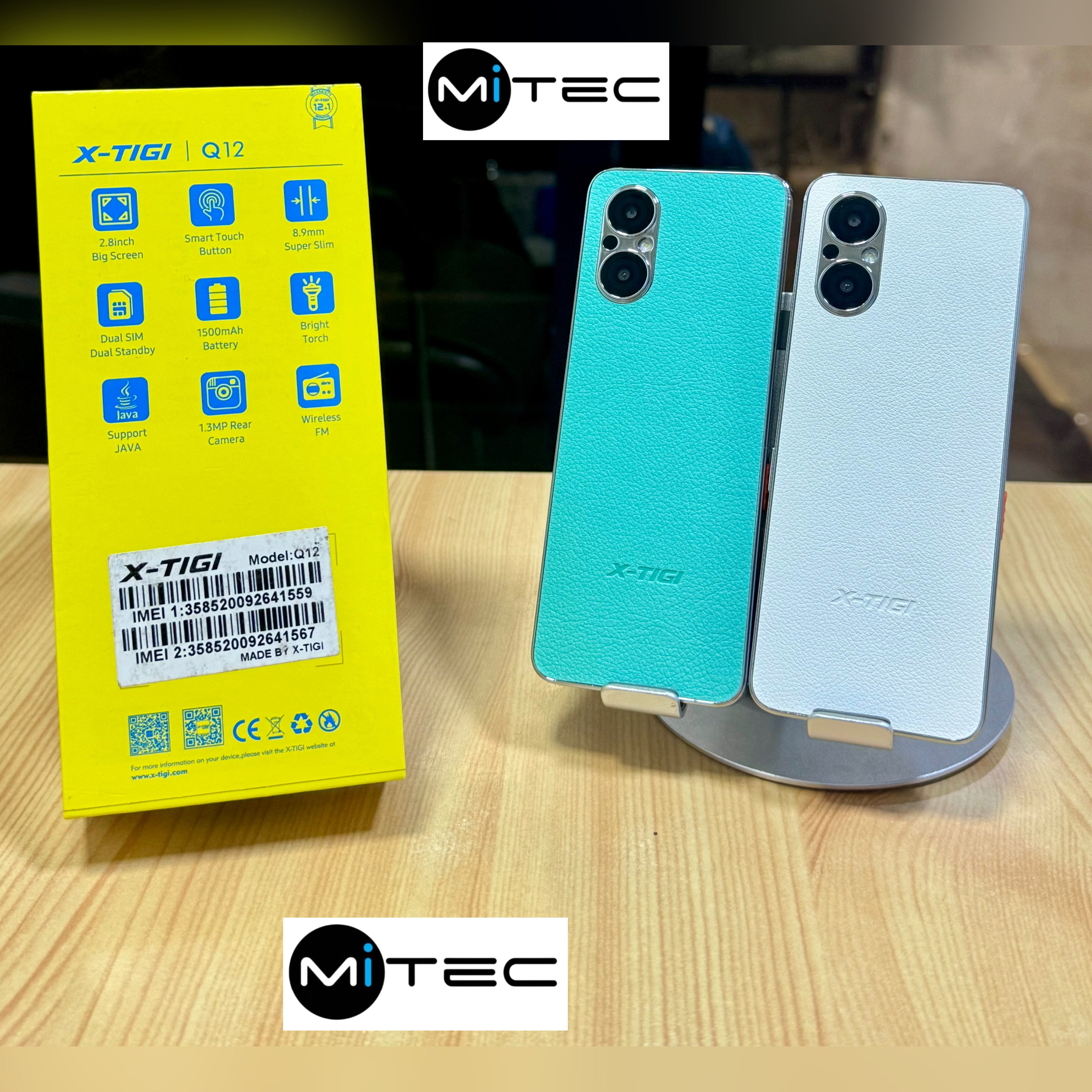 Xtigi Q12 Dual Sim - Touche Tactile - Slim