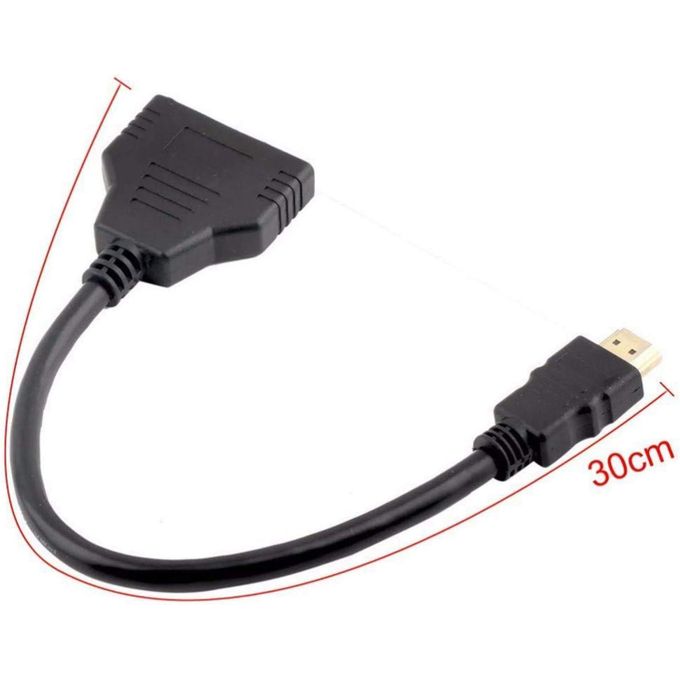 Splitter ANTHO - duplicateur d'image HDMI 1 entrées vers 2 sorties - HDMI double