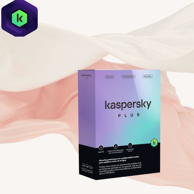 Kaspersky Plus 2024 4 Postes - 4 PC - 1 An