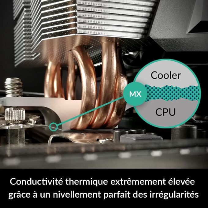 Arctic MX-4 (4 G) - Pâte Thermique De Haute Performance Pour Tous Les Processeurs (CPU, GPU - PC, PS4, XBOX), Conductivité Thermique Très élevée