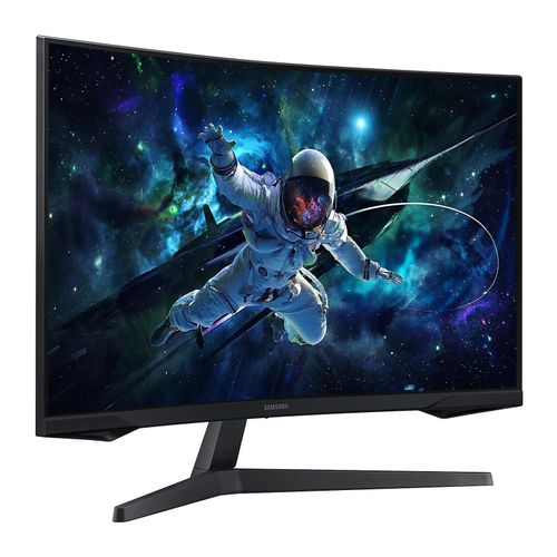 Ecran Samsung 32 Pouces LED - Odyssey G5 S32CG552EU - Ecran PC 2.5K - 2560 x 1440 pixels - 1 ms (MRPT) - 16/9 - Dalle VA incurvée - 165 Hz - HDR10 - FreeSync - HDMI/DisplayPort - Noir