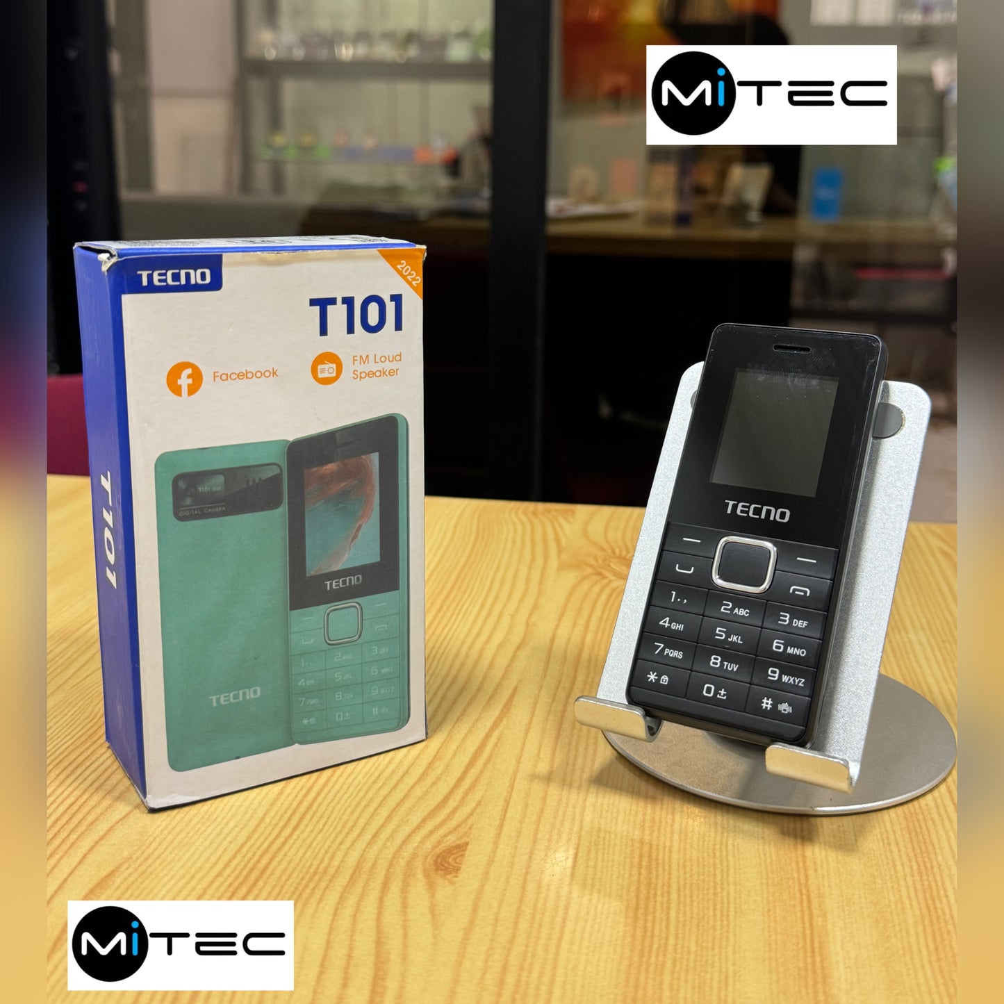 Bescla Tecno T101 Neuf - Dual Sim  - Avec Facebook - 1000mah - Avec Caméra - Stylish design