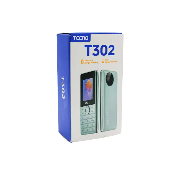 Bescla Tecno T302 - 2"  - 2 Puces - Batterie 1150mAh - Torche - Petit Téléphone Basique - Téléphone à Touche