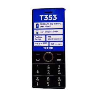 Bescla Tecno T353 - 2" - 4 Mo/4 Mo RAM - 3000 mAh - Double Sim - Petit Téléphone Basique - Téléphone à Touche