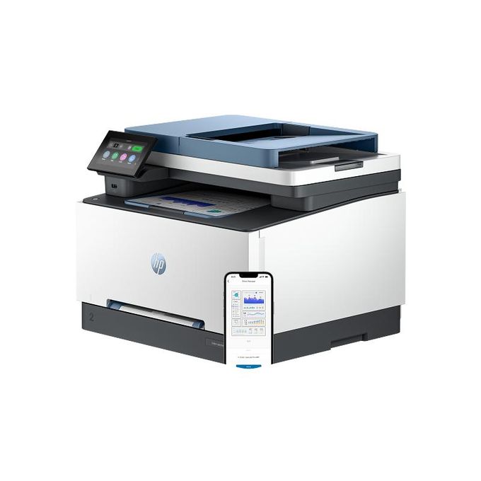 Hp Imprimante Laser Couleur 3303FDN - Impression - Photocopie - Scanner - Fax - Recto verso automatique - Réseaux par RJ-45 / RJ45 - Pro