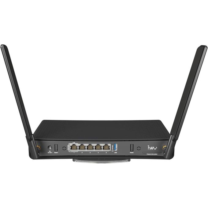 MikroTik Routeur Wifi HAP AX3 - Wifi 6 - Dual Band - WPA3- POE - 2.5 Gigabit Ethernet - 802.11ax + Wave 2