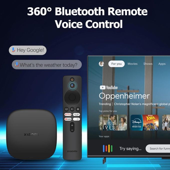 Xiaomi TV Box S (3rd Gen) - 3ieme Generation - 2GB - 32GB - 4K Ultra HD - Android - IP